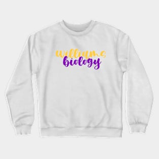 williams college biology Crewneck Sweatshirt